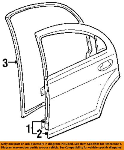 Mopar oem 4814548ad door outer panel-outer panel