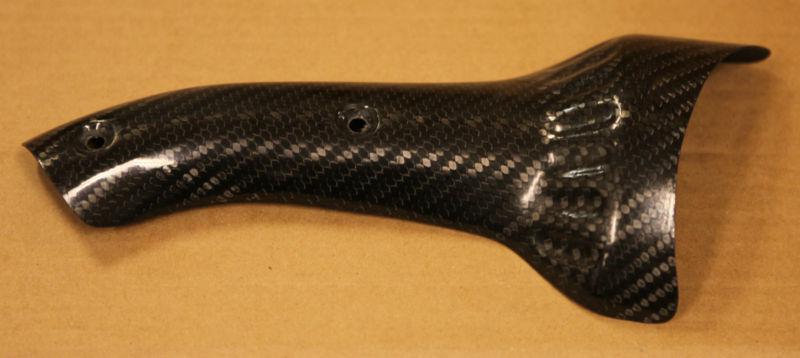 New ducati carbon fiber guard for race exhaust 969211aa