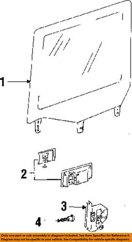 Jeep oem 55074950 door-lock