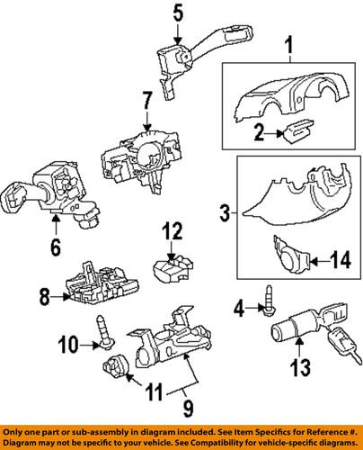 Volkswagen oem 1k0905849b switch, ignition starter