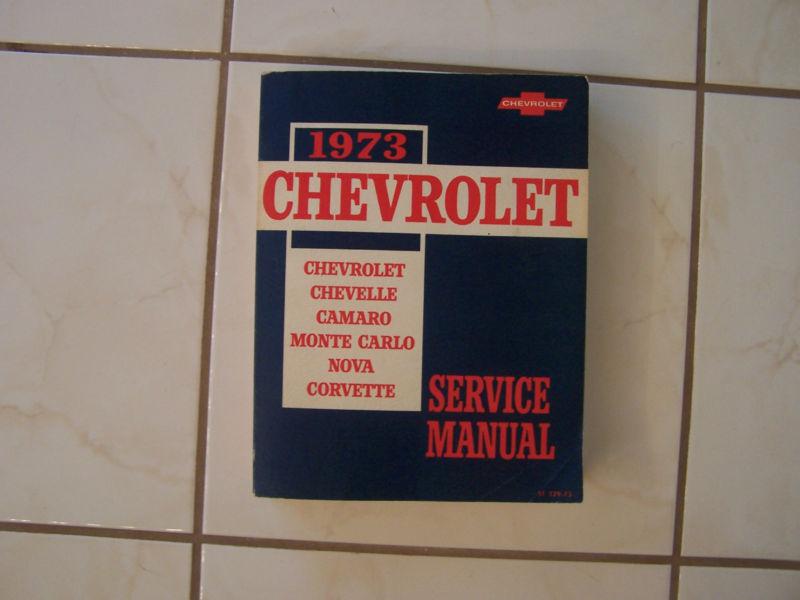 1973 chevrolet service manual