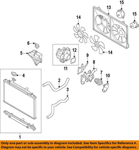 Mazda oem pe0115355b cap, coolant recovery bottle