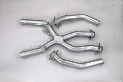 Pacesetter mustang off-road x-pipe 2.5" for shorty headers 82-1140 mustang