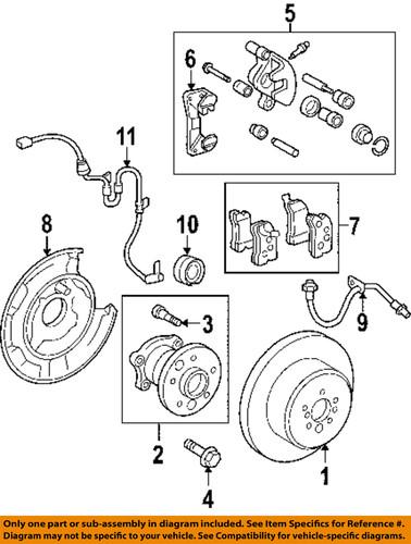 Toyota oem 8951648030 abs speed sensor/abs wheel speed sensor wire harness