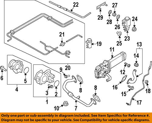 Volkswagen oem 03l131512af emission-cooler