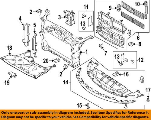 Ford oem dg1z8475a shutter