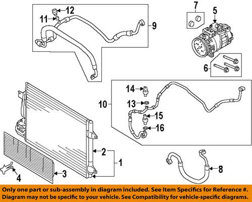 Volkswagen oem 5c0820803c a/c compressor/a/c compressor