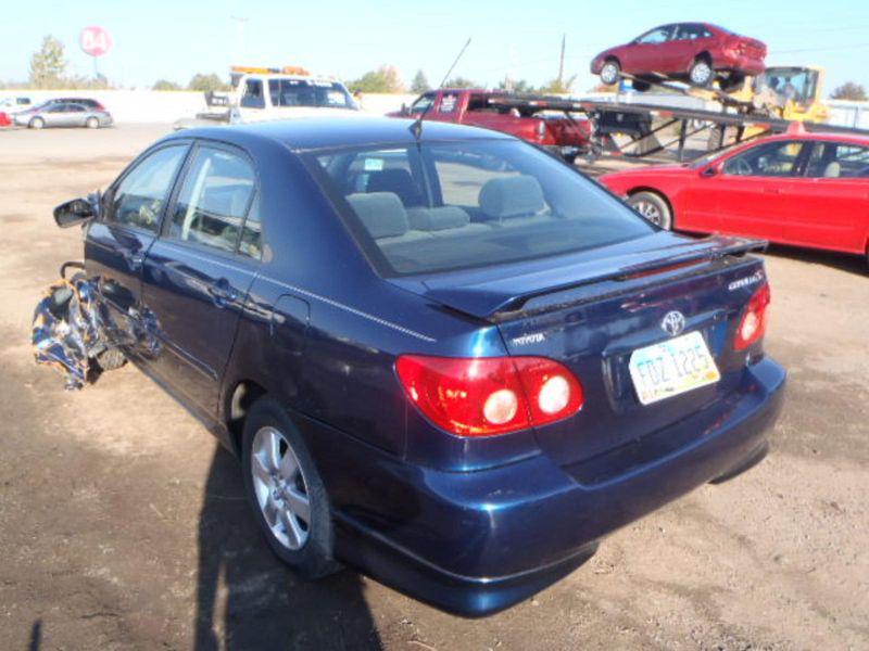 Toyota corolla r taillight quarter panel mounted, r. 05 06 07 08