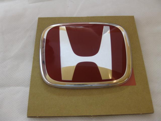 Honda red h emblem front  type r civic accord integra ep3 genuine  jdm