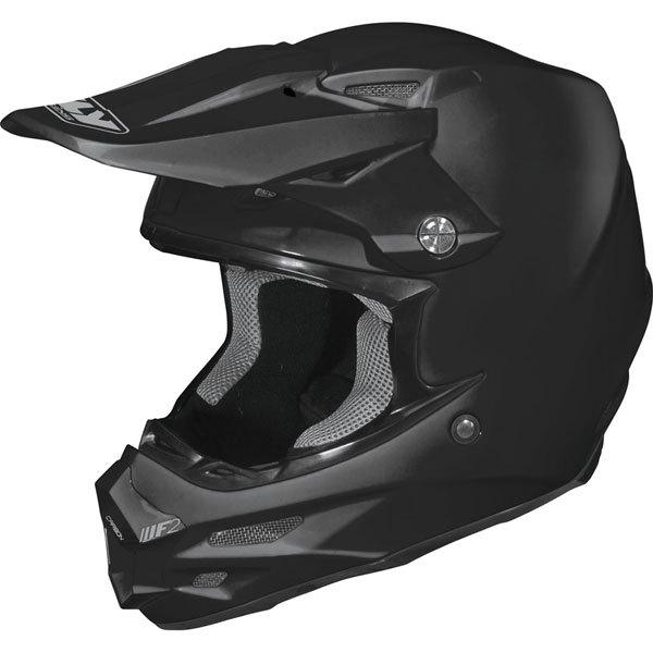 Matte black s fly racing f2 carbon solid helmet 2013 model