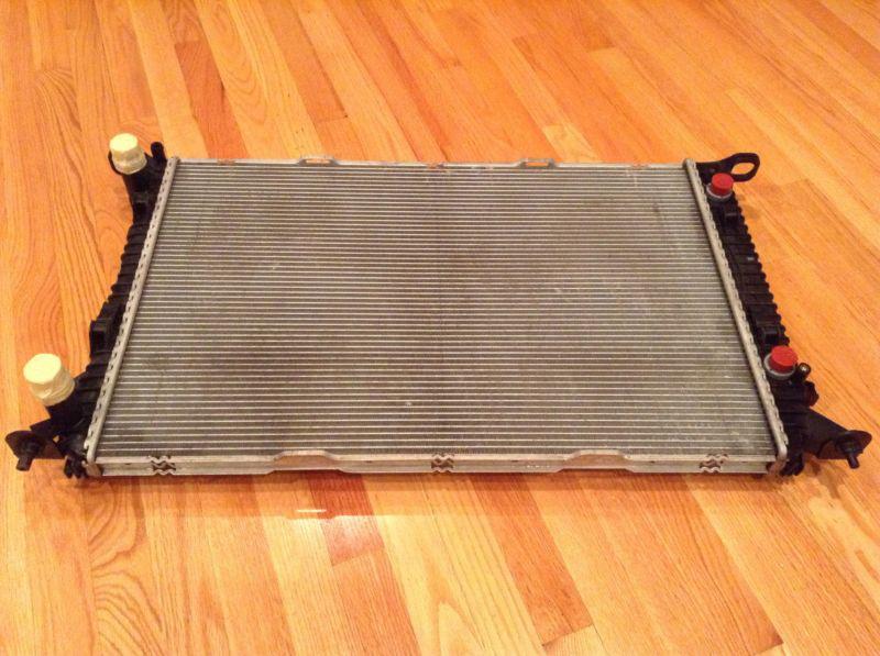 Audi a5 radiator assy. genuine audi oem radiator. (2009-2012) auto trans, nice!!