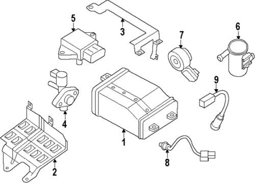 Nissan 226931aa0b genuine oem factory original oxygen sensor