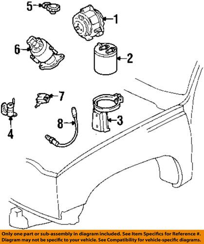 Gm oem 1997277 egr valve-valve