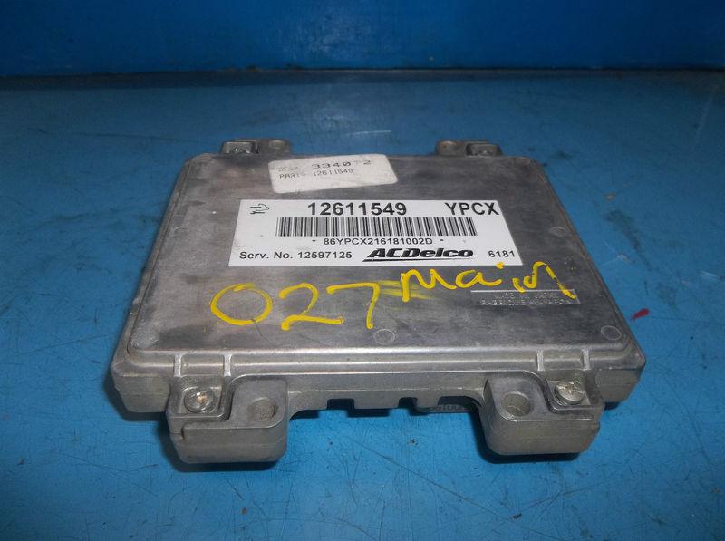 Chevrolet cobalt engine brain box ecu (lh front engine) 07 