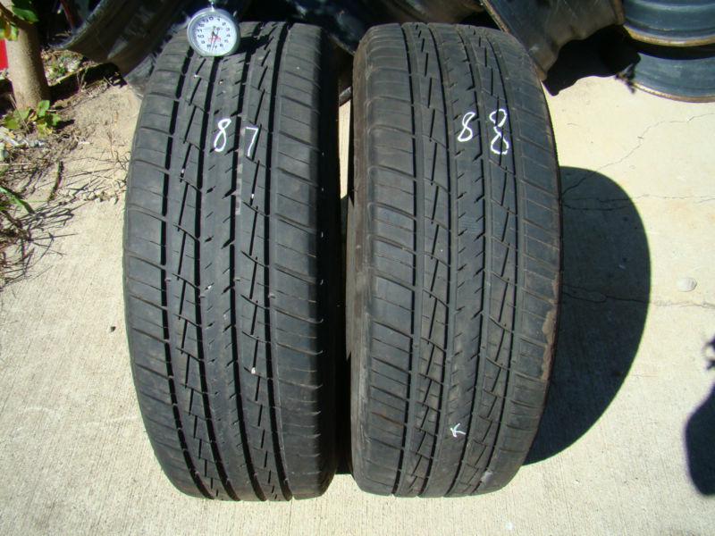 Bf goodrich touring t/a 195 60 15 7.5/32 used good 2 two used tires  #87 88