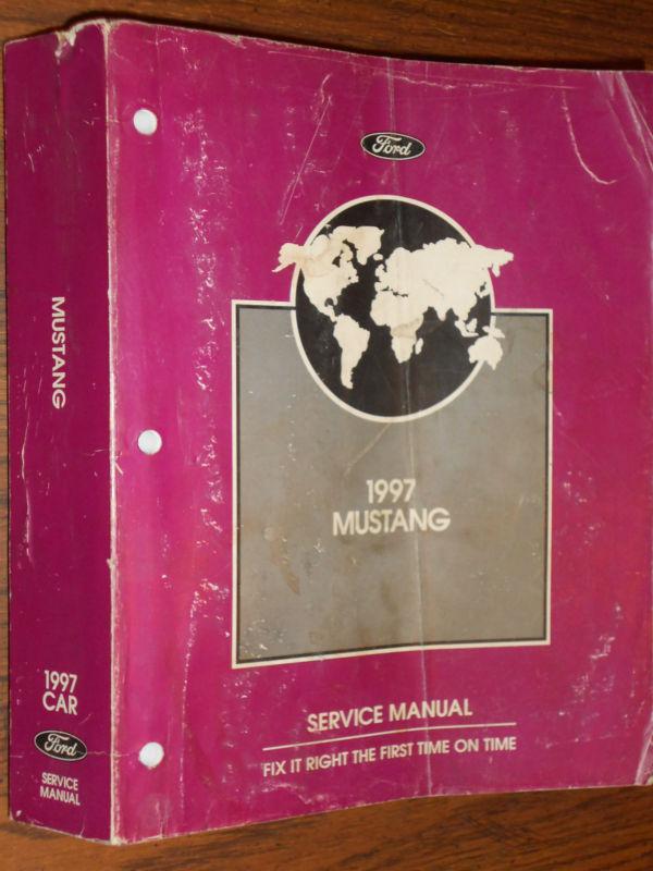 1997 ford mustang shop manual / shop book / original!!!