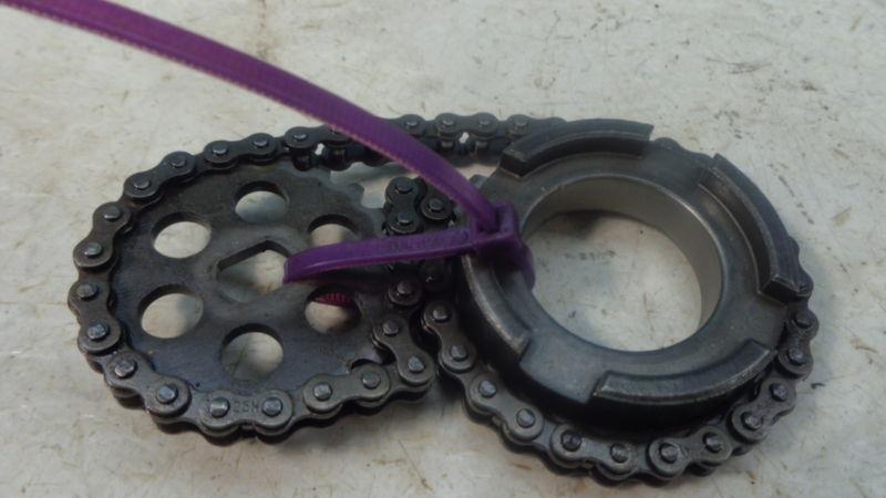 1985 honda vf500c oil pump chain and gear hm599