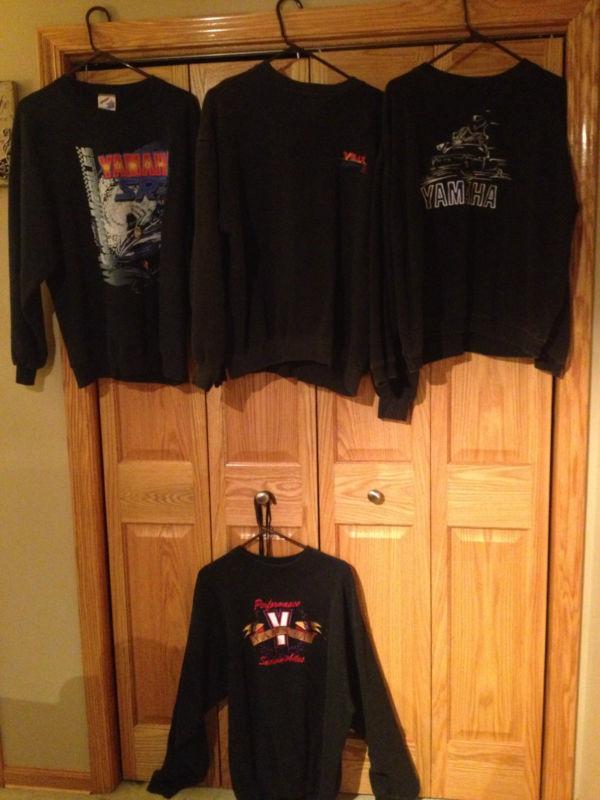 Yamaha snowmobile sweatshirts