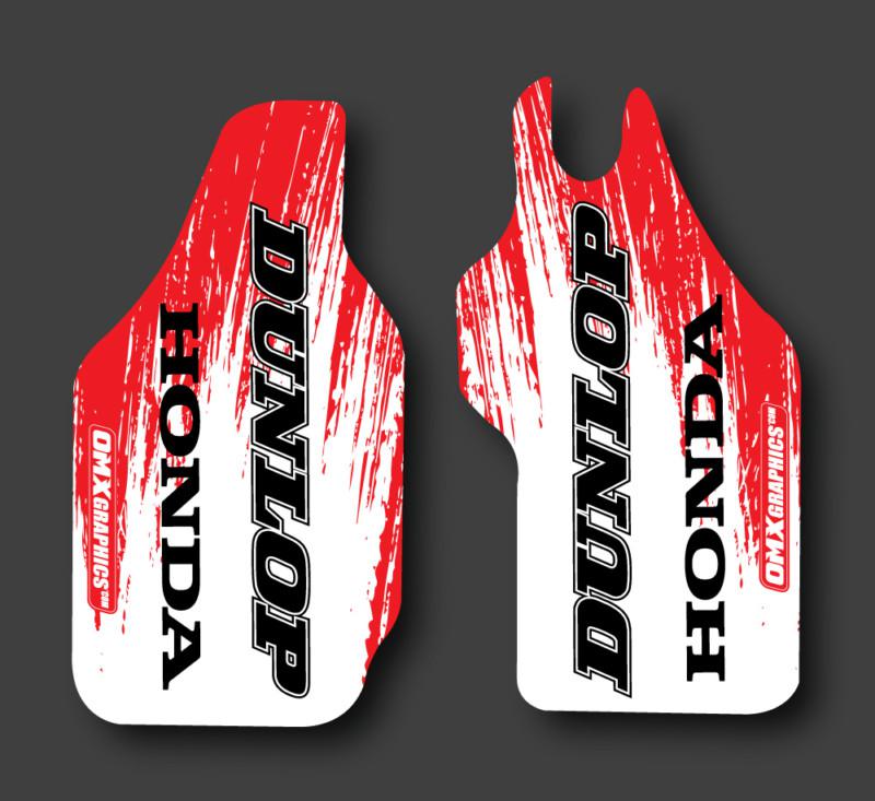 Honda lower fork guar graphics decals stickers crf450 2002-2012 crf250 2004-2013