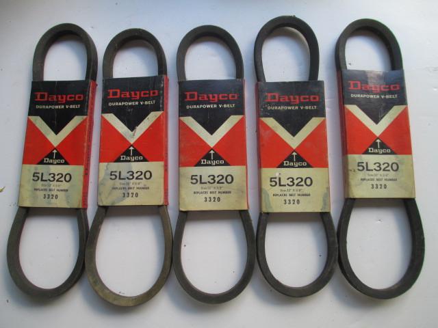  5 dayco belts    5l320