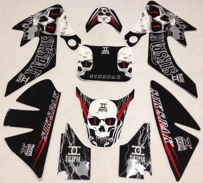 New dirt bike 3m graphics honda crf50 decal sticker 10