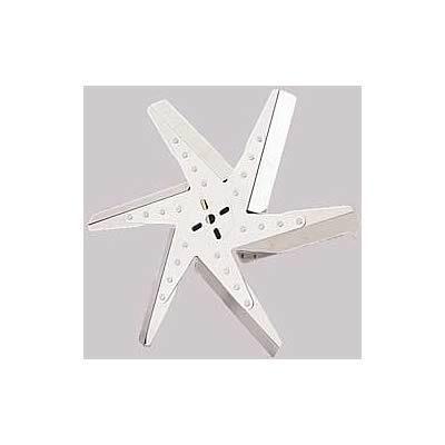 Derale hi stainless steel flex fan counterclockwise rotation 13" dia 19313