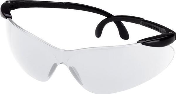 Champion traps & targets shooting glasses - clear lens/black matte frame 40615