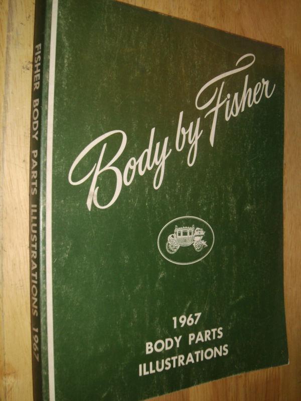 1967 buick / chevrolet / oldsmobile / cadillac / pontiac/  body parts catalog 