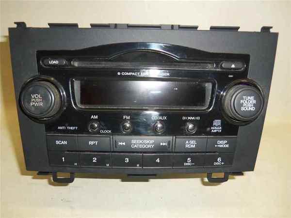 2007 honda crv 6 disc cd radio oem lkq