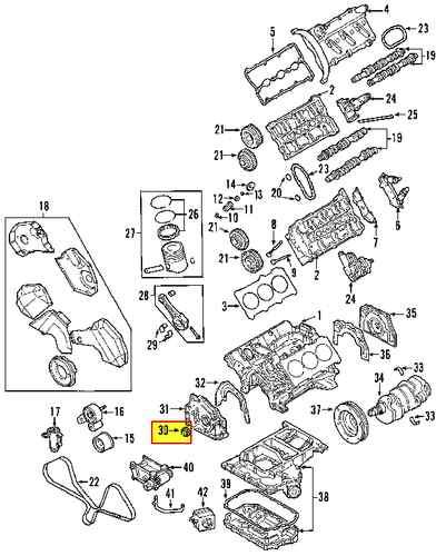 Audi 038103085e genuine oem factory original front crank seal