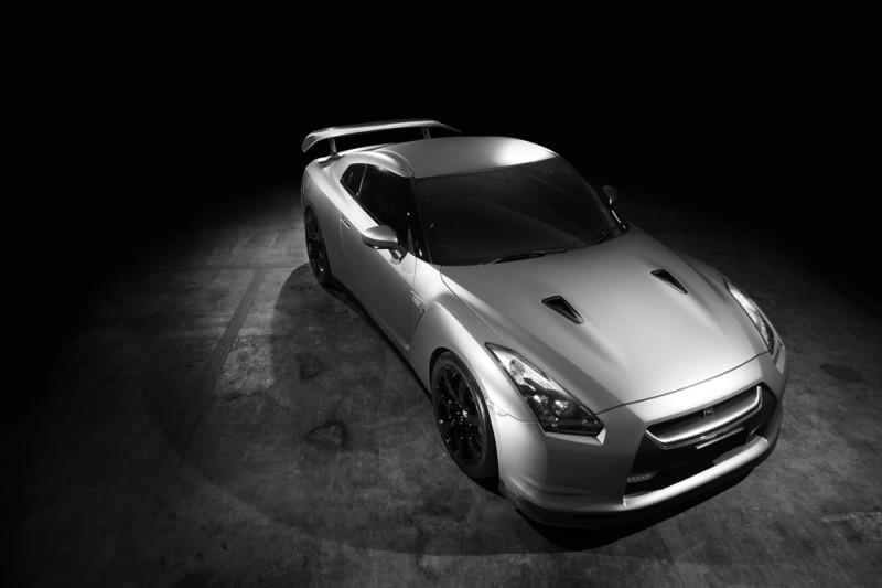 Nissan r35 gtr gt-r skyline hd poster super car b&w print multiple sizes avail