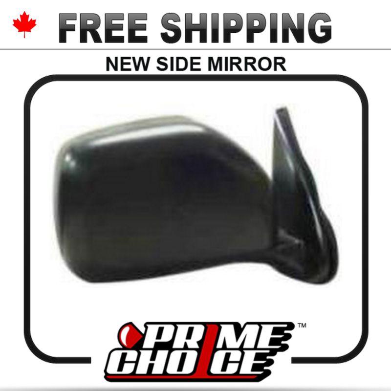 New power black passenger side view mirror - 2001-2004 toyota tacoma right door