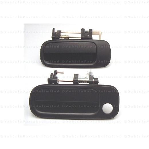 92 - 96 2 pc d door handle set  *   fits: toyota camry