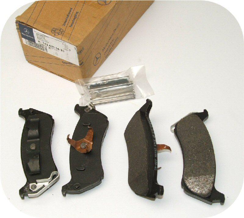 Oem rear disc brake pads mercedes benz ml 320 ml320 163