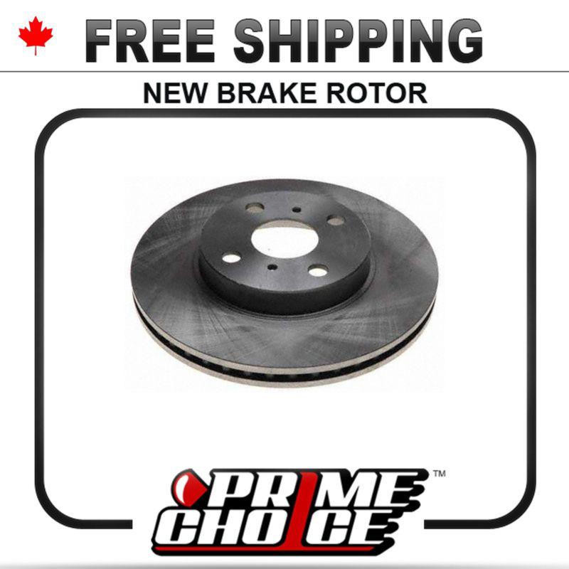 1 premium new disc brake rotor for front fits left driver / right passenger side