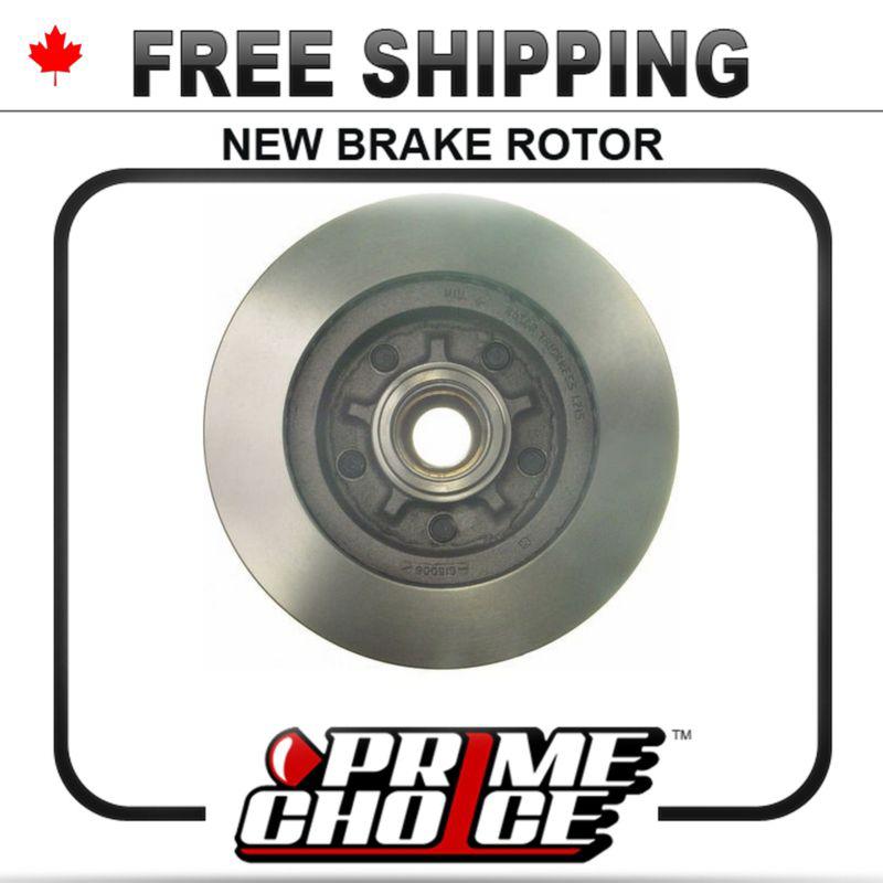 1 premium new disc brake rotor for front fits left driver / right passenger side