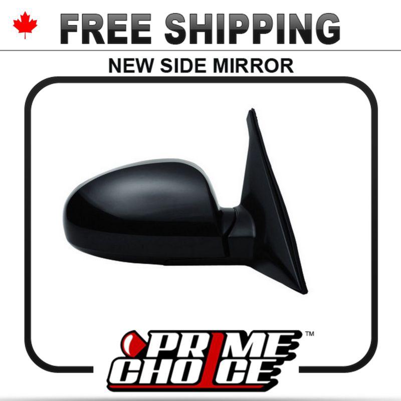 New power non heated passengers side view door mirror