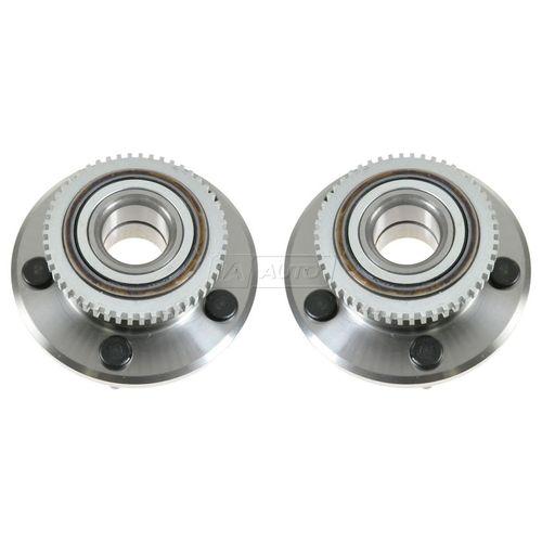 Front wheel hub & bearing pair set of 2 kit lh & rh for ford mustang avanti ii