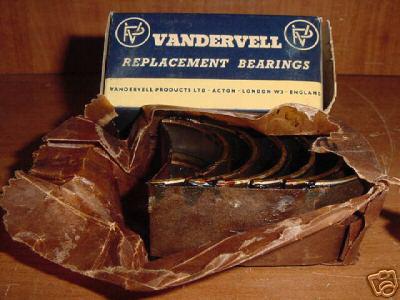 Vandervell main bearings morris minor austin healey sprite 948 a30 a35 a40 .030