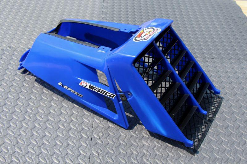  yamaha banshee grill + gas tank plastic + radiator cover 1987-2006 blue o-22