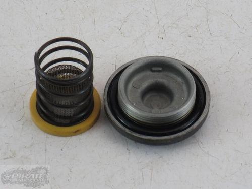 87 yamaha 350 big bear 4x4 engine oil drain plug bolt #11