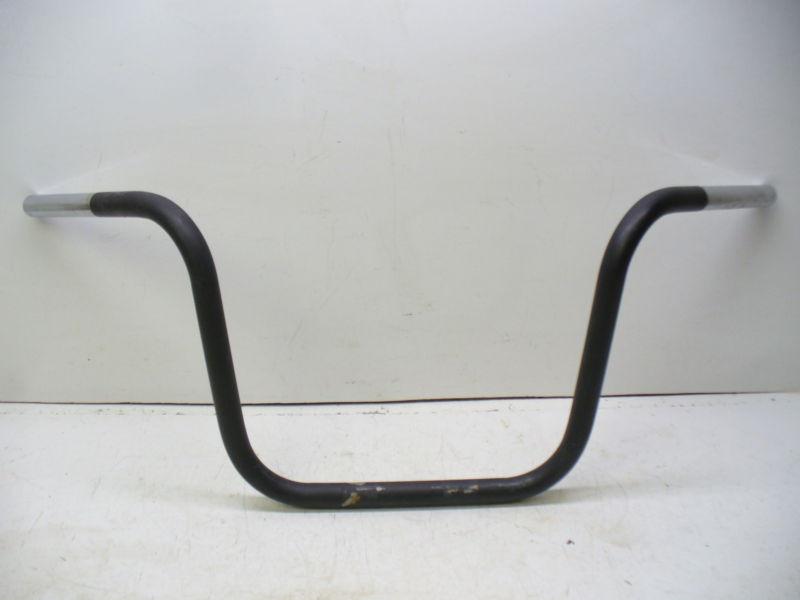 Harley 1" by 12 " high black ape hanger handlebar.