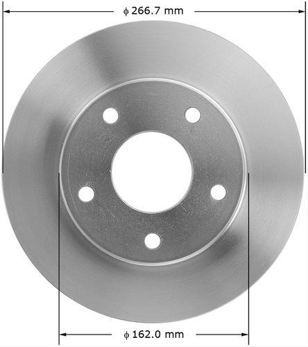 Bendix brakes brake rotor 141261