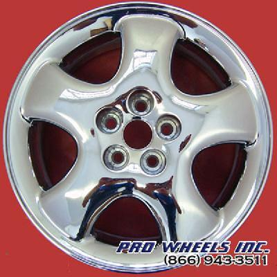 Chrysler pt cruiser 16x6" chrome factory original wheel rim 2140-43771