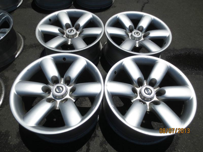 18" nissan titan factory oem wheels armada 17 18 19 20