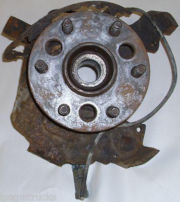 1999 chevy suburban ls left hub and bearing assembly abs brake 4d gmc 5.7l k1500