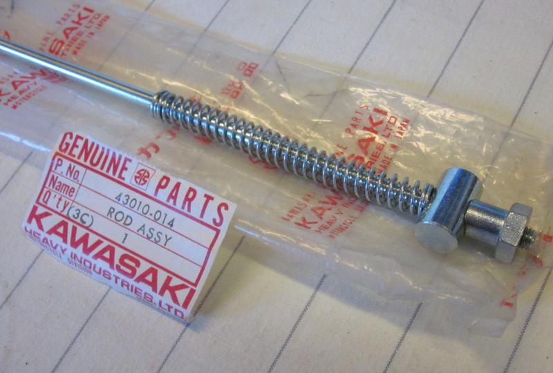 Kawasaki f6 1971 f6-a 1972 f6-b 1973 71-73 brake rod assembly 43010-014 nos