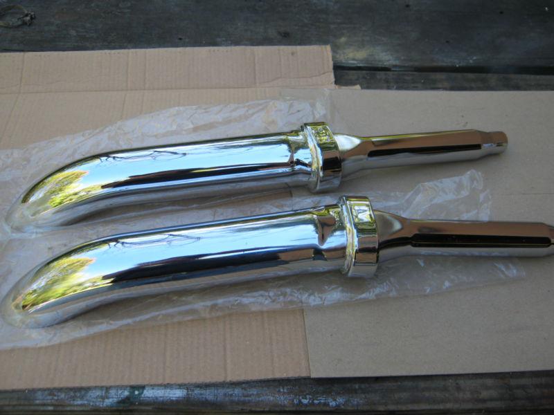 Honda gl1200 custom muffler extensions, exellent cond.1984-87