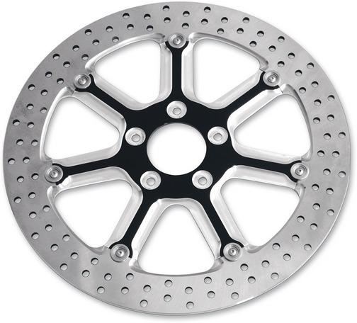 Rsd diesel rear rotor contrast 11.5 for harley fl fx xl 00-10