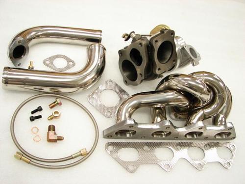 90-99 eclipse 4g63 1g gst gsx dsm 16g turbo+manifold+j pipe upgrade kit (380hp)